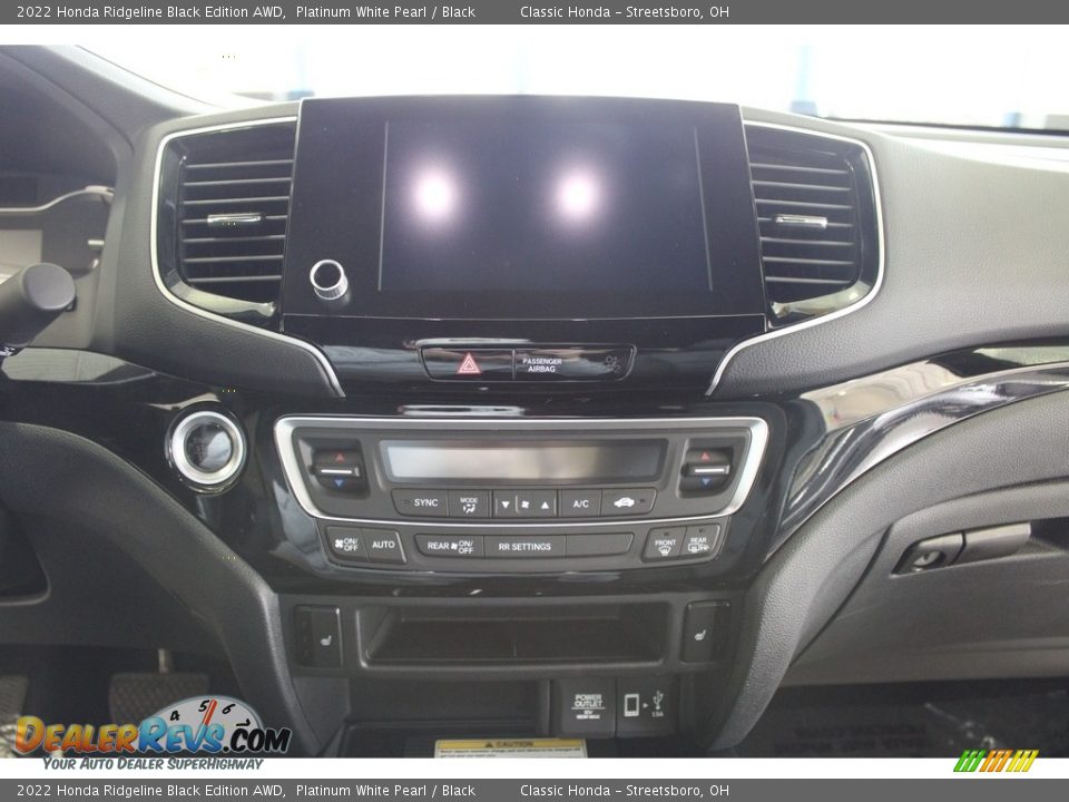 2022 Honda Ridgeline Black Edition AWD Platinum White Pearl / Black Photo #27