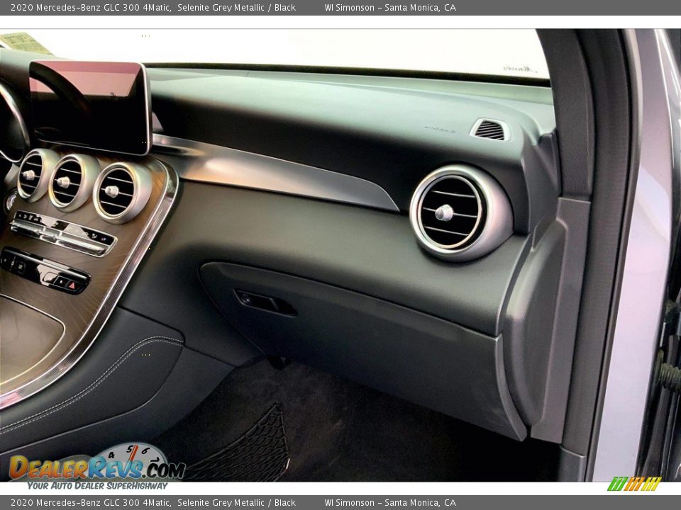 2020 Mercedes-Benz GLC 300 4Matic Selenite Grey Metallic / Black Photo #16