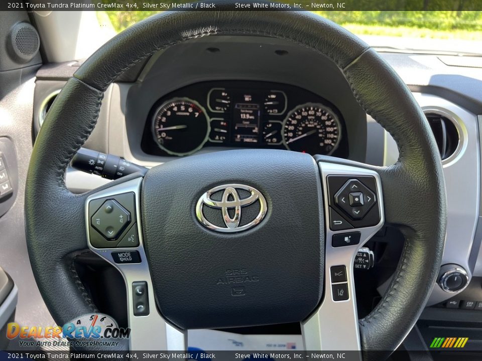 2021 Toyota Tundra Platinum CrewMax 4x4 Steering Wheel Photo #22