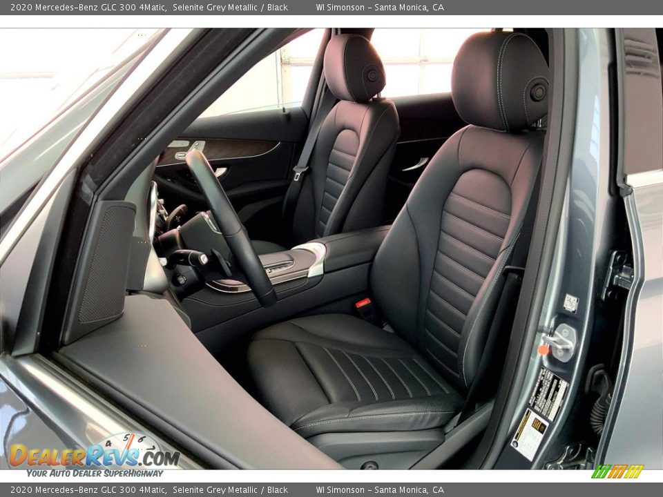 2020 Mercedes-Benz GLC 300 4Matic Selenite Grey Metallic / Black Photo #18