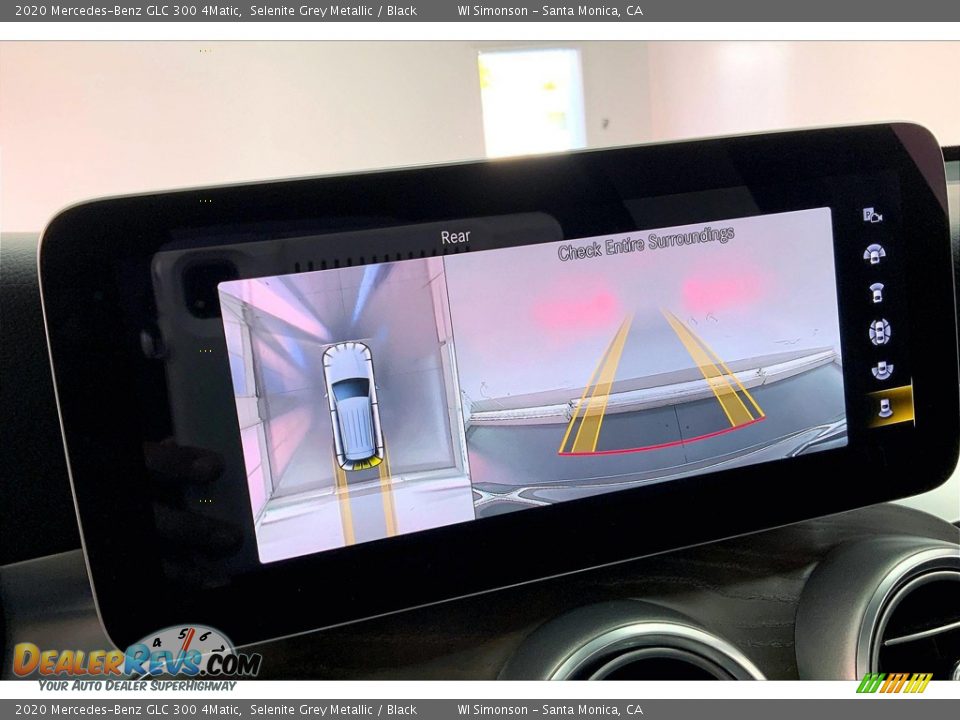 2020 Mercedes-Benz GLC 300 4Matic Selenite Grey Metallic / Black Photo #24