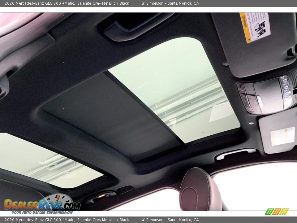 2020 Mercedes-Benz GLC 300 4Matic Selenite Grey Metallic / Black Photo #25