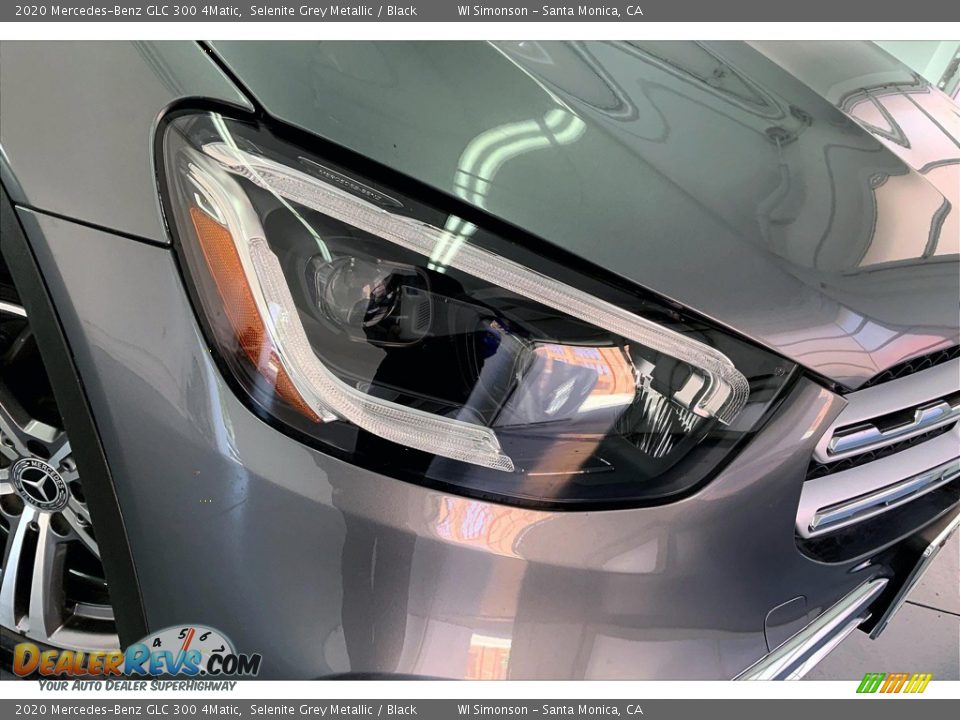 2020 Mercedes-Benz GLC 300 4Matic Selenite Grey Metallic / Black Photo #28