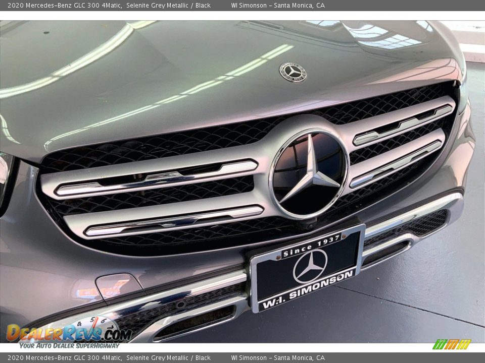 2020 Mercedes-Benz GLC 300 4Matic Selenite Grey Metallic / Black Photo #30