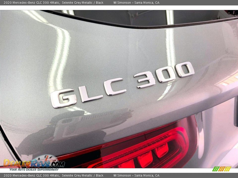 2020 Mercedes-Benz GLC 300 4Matic Selenite Grey Metallic / Black Photo #31