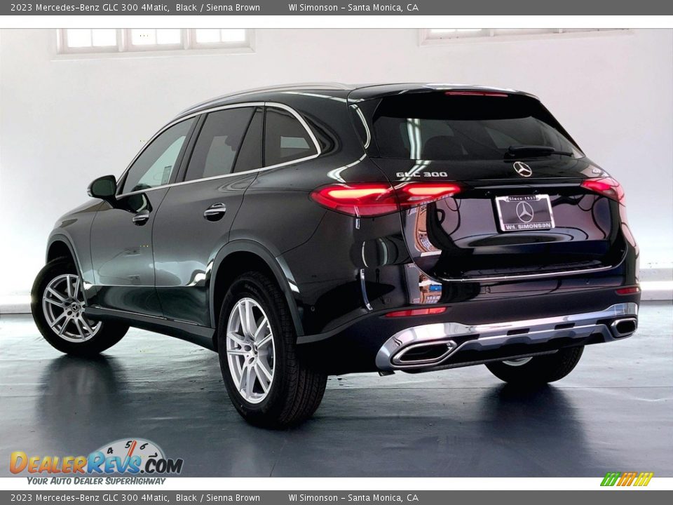 2023 Mercedes-Benz GLC 300 4Matic Black / Sienna Brown Photo #2