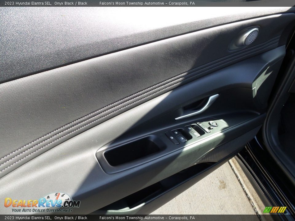 2023 Hyundai Elantra SEL Onyx Black / Black Photo #14