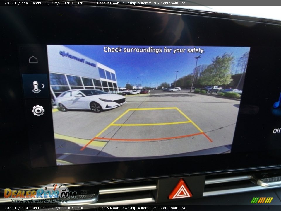2023 Hyundai Elantra SEL Onyx Black / Black Photo #20