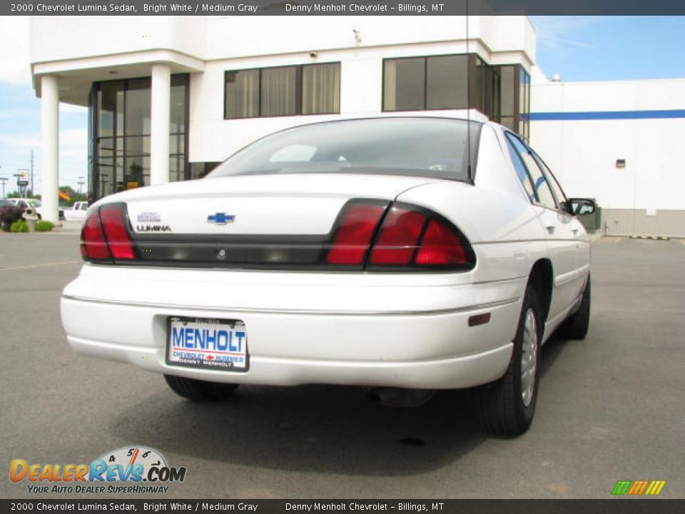 2000 Chevrolet Lumina Sedan Bright White / Medium Gray Photo #5