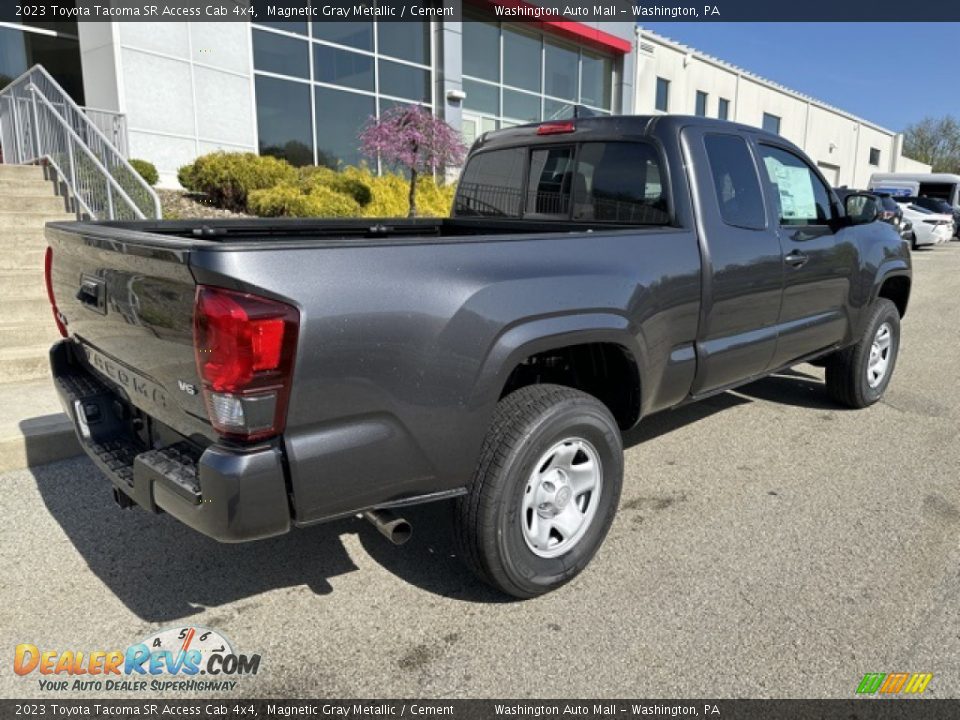 2023 Toyota Tacoma SR Access Cab 4x4 Magnetic Gray Metallic / Cement Photo #9