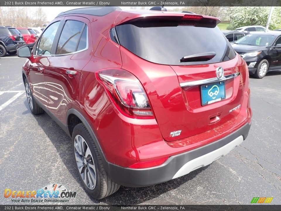 2021 Buick Encore Preferred AWD Cinnabar Metallic / Ebony Photo #4