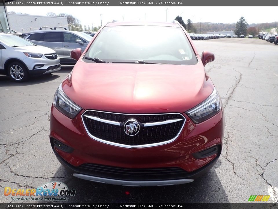 2021 Buick Encore Preferred AWD Cinnabar Metallic / Ebony Photo #11