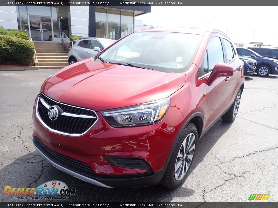 2021 Buick Encore Preferred AWD Cinnabar Metallic / Ebony Photo #12