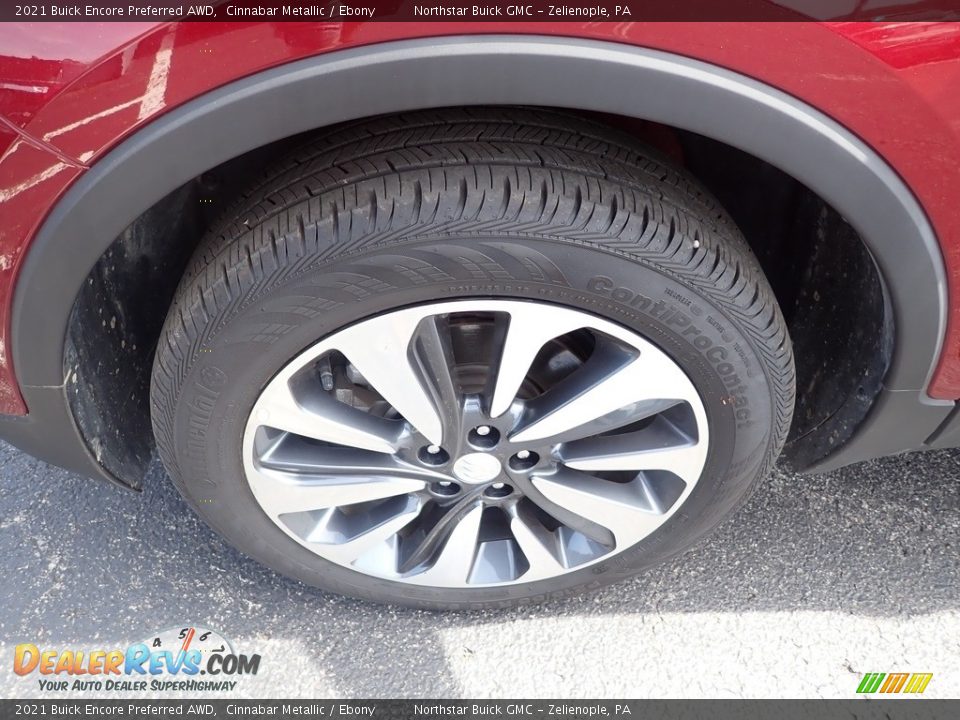 2021 Buick Encore Preferred AWD Cinnabar Metallic / Ebony Photo #13