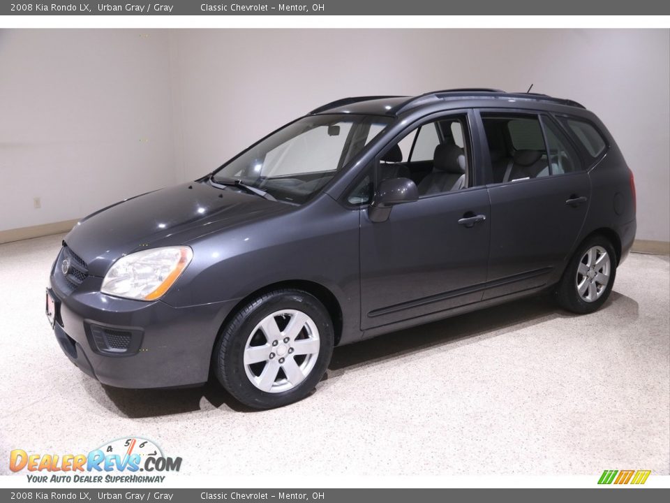 2008 Kia Rondo LX Urban Gray / Gray Photo #3