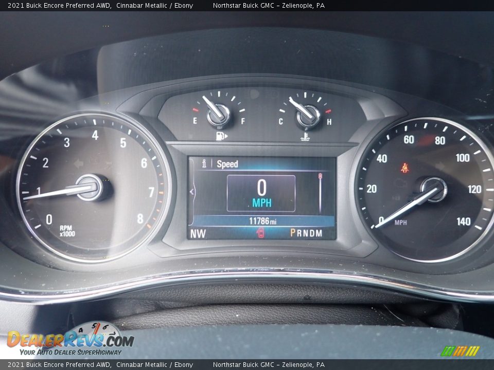 2021 Buick Encore Preferred AWD Cinnabar Metallic / Ebony Photo #23