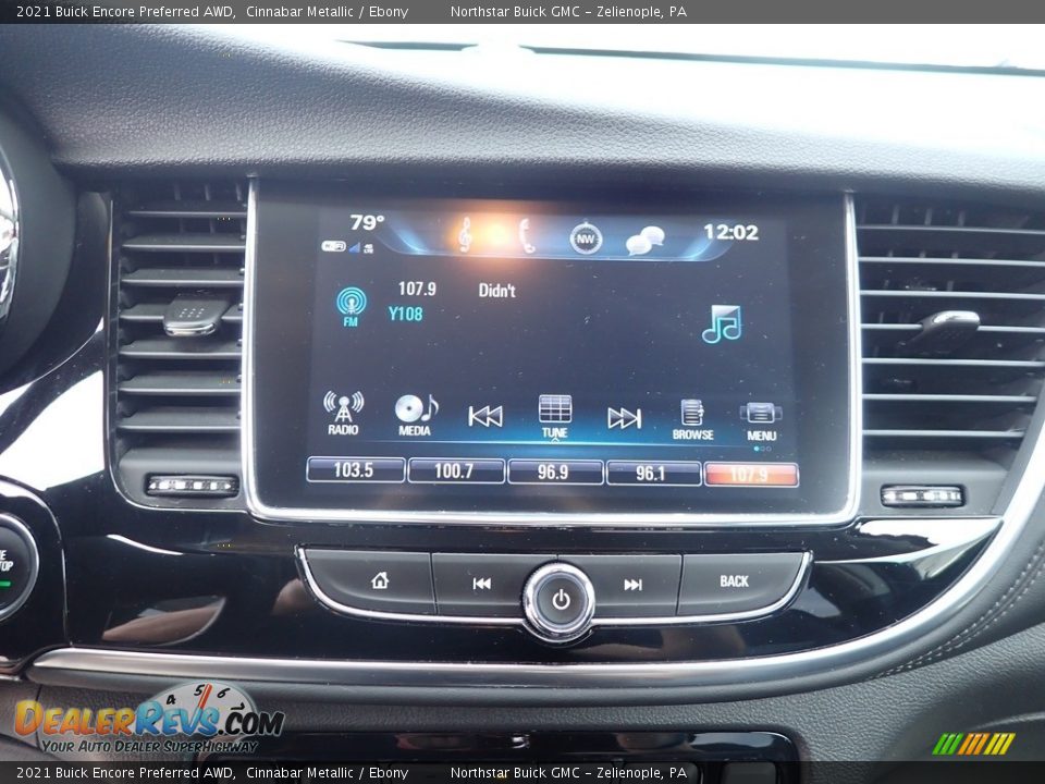 2021 Buick Encore Preferred AWD Cinnabar Metallic / Ebony Photo #24