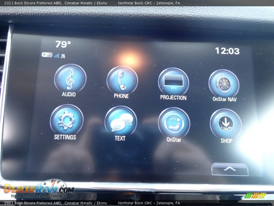 2021 Buick Encore Preferred AWD Cinnabar Metallic / Ebony Photo #29