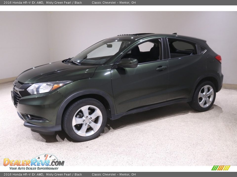 Misty Green Pearl 2016 Honda HR-V EX AWD Photo #3