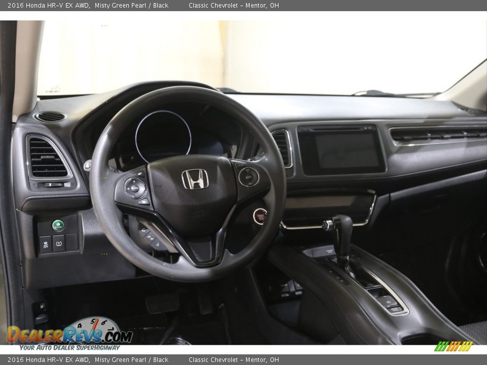 2016 Honda HR-V EX AWD Misty Green Pearl / Black Photo #6