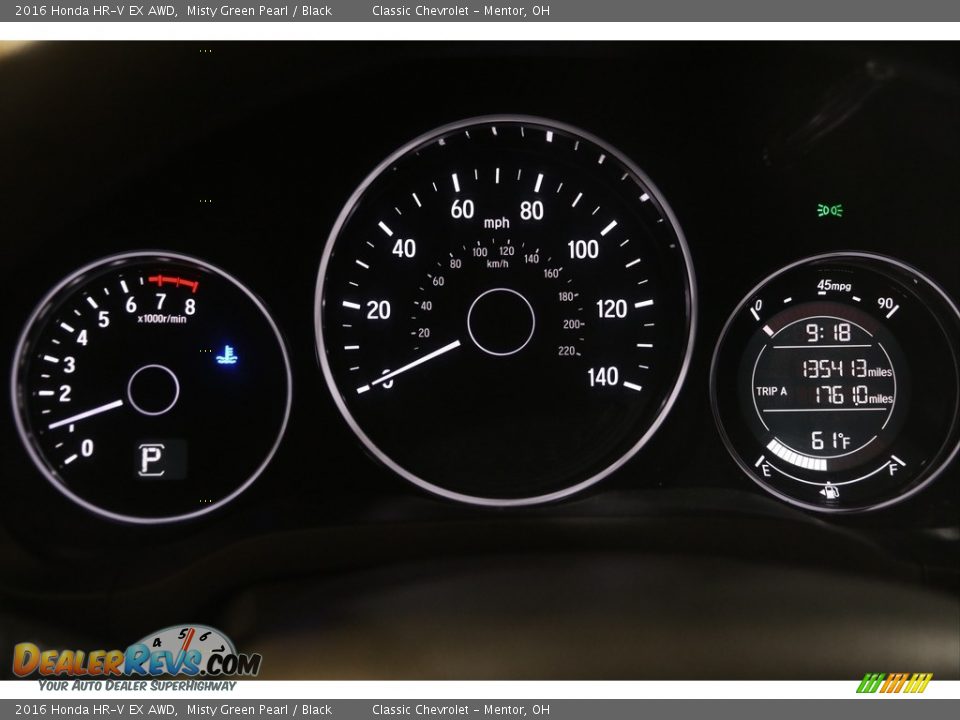 2016 Honda HR-V EX AWD Gauges Photo #8