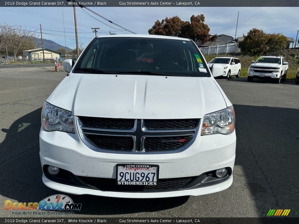 2019 Dodge Grand Caravan SXT White Knuckle / Black Photo #2