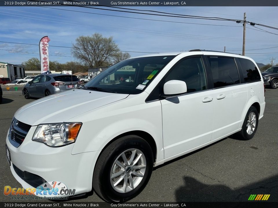 2019 Dodge Grand Caravan SXT White Knuckle / Black Photo #3