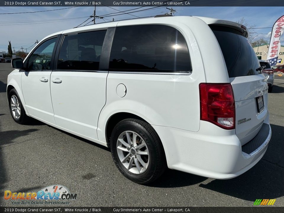 2019 Dodge Grand Caravan SXT White Knuckle / Black Photo #4