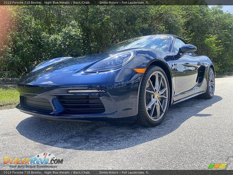 Night Blue Metallic 2019 Porsche 718 Boxster  Photo #7