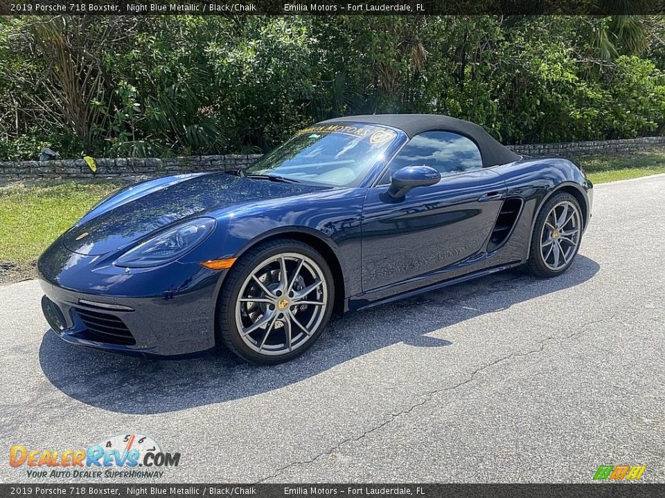 Night Blue Metallic 2019 Porsche 718 Boxster  Photo #12