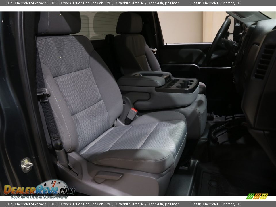 2019 Chevrolet Silverado 2500HD Work Truck Regular Cab 4WD Graphite Metallic / Dark Ash/Jet Black Photo #14