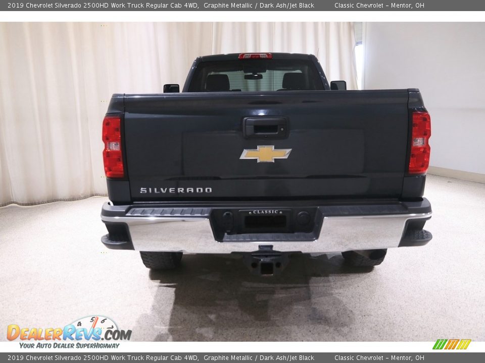 2019 Chevrolet Silverado 2500HD Work Truck Regular Cab 4WD Graphite Metallic / Dark Ash/Jet Black Photo #15