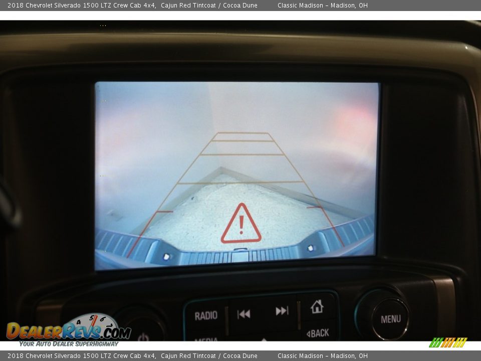 2018 Chevrolet Silverado 1500 LTZ Crew Cab 4x4 Cajun Red Tintcoat / Cocoa Dune Photo #14