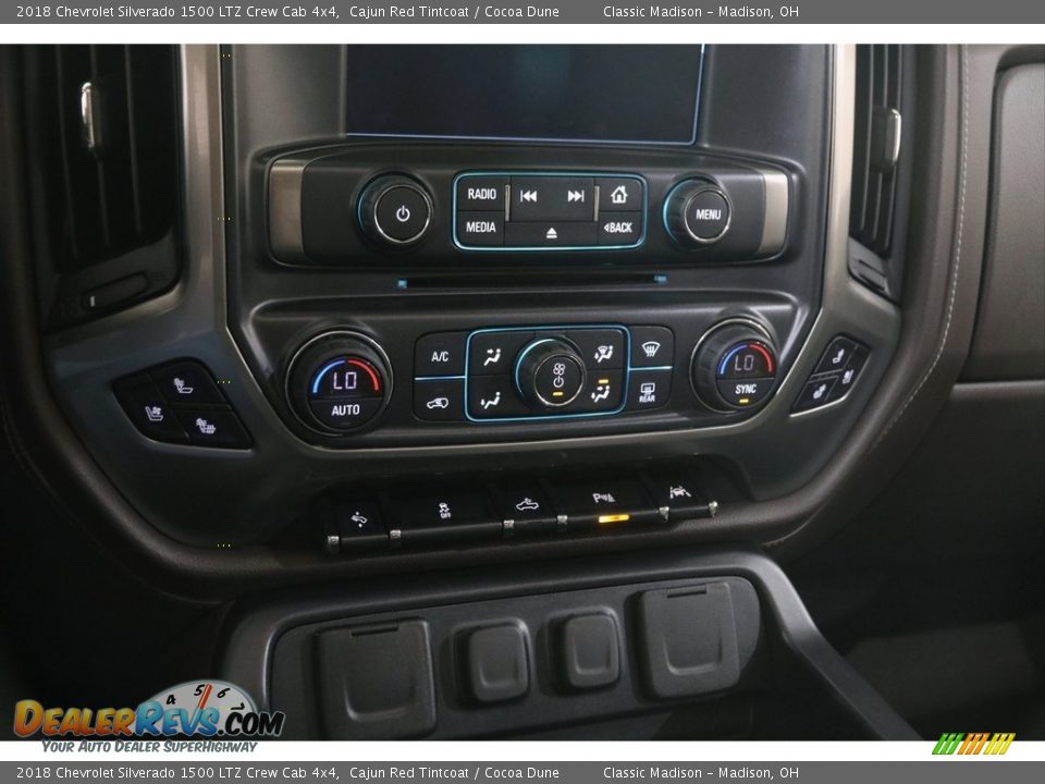 2018 Chevrolet Silverado 1500 LTZ Crew Cab 4x4 Cajun Red Tintcoat / Cocoa Dune Photo #15