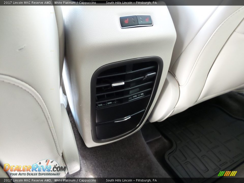 2017 Lincoln MKC Reserve AWD White Platinum / Cappuccino Photo #18