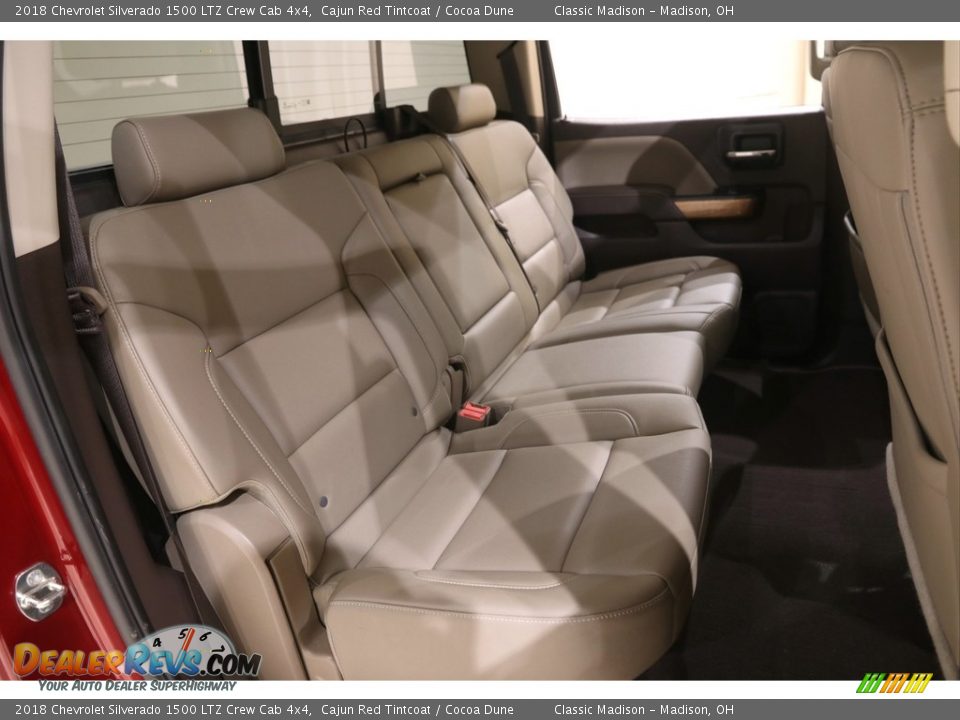 2018 Chevrolet Silverado 1500 LTZ Crew Cab 4x4 Cajun Red Tintcoat / Cocoa Dune Photo #19
