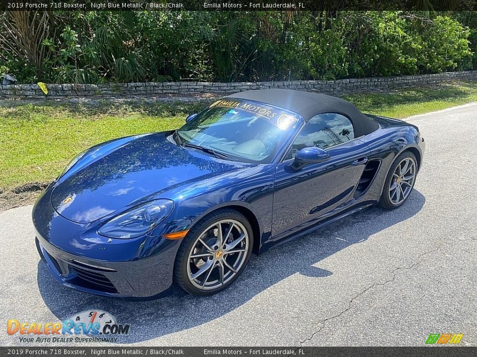 Night Blue Metallic 2019 Porsche 718 Boxster  Photo #19