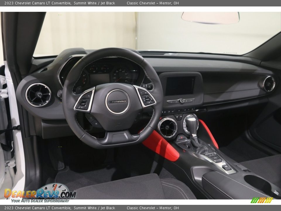 Jet Black Interior - 2023 Chevrolet Camaro LT Convertible Photo #7