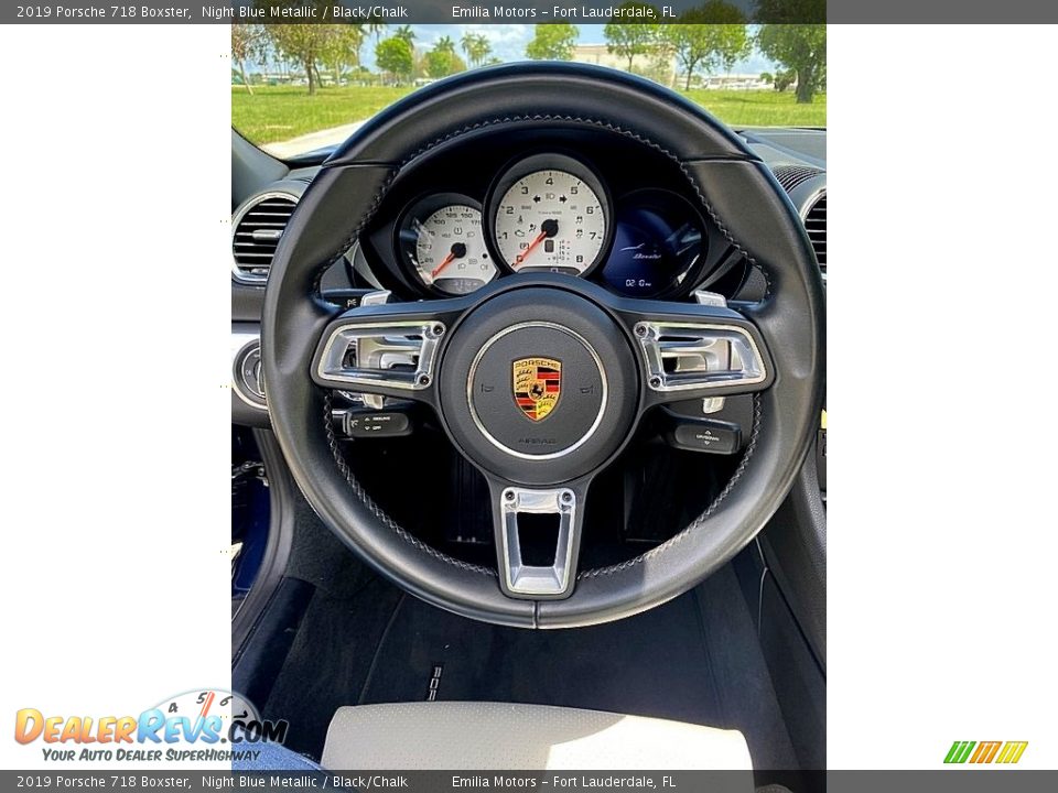 2019 Porsche 718 Boxster  Steering Wheel Photo #23