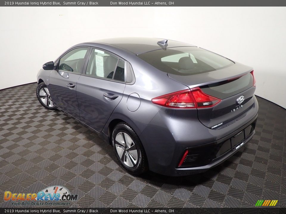 2019 Hyundai Ioniq Hybrid Blue Summit Gray / Black Photo #10