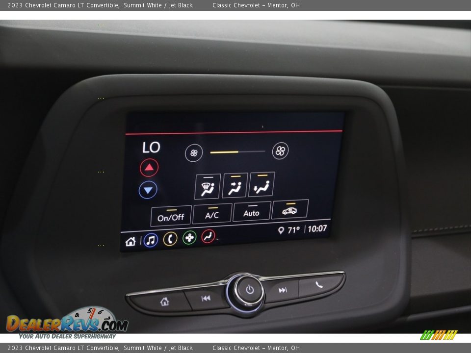 Controls of 2023 Chevrolet Camaro LT Convertible Photo #13