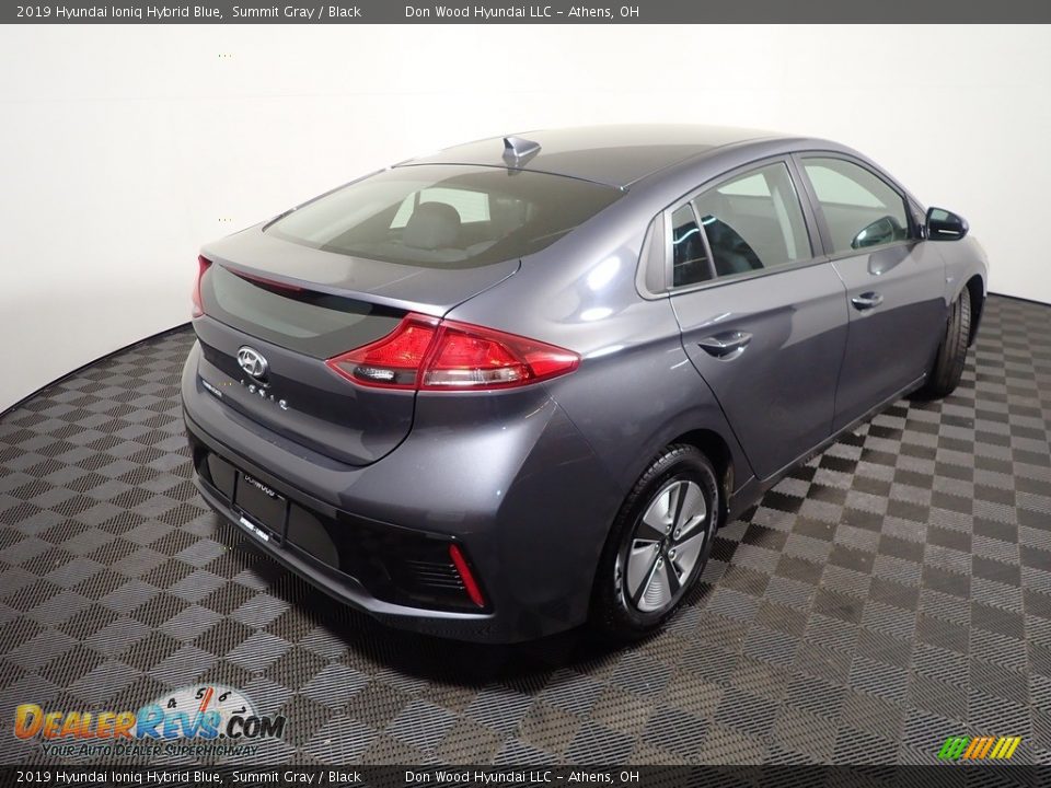 2019 Hyundai Ioniq Hybrid Blue Summit Gray / Black Photo #15