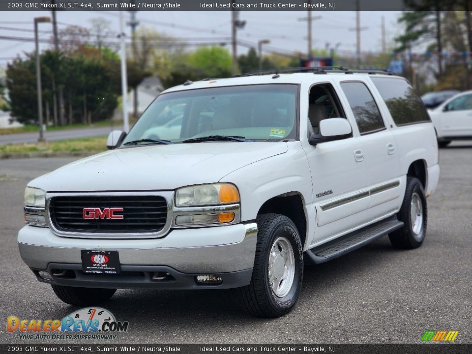 2003 GMC Yukon XL SLT 4x4 Summit White / Neutral/Shale Photo #1