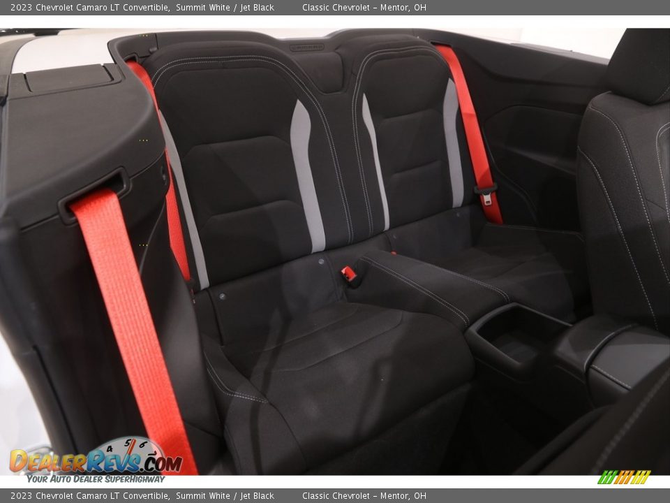 Rear Seat of 2023 Chevrolet Camaro LT Convertible Photo #18