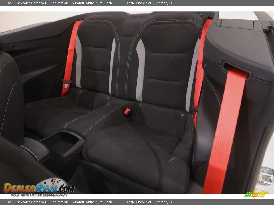 Rear Seat of 2023 Chevrolet Camaro LT Convertible Photo #19