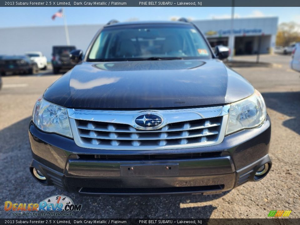 2013 Subaru Forester 2.5 X Limited Dark Gray Metallic / Platinum Photo #2