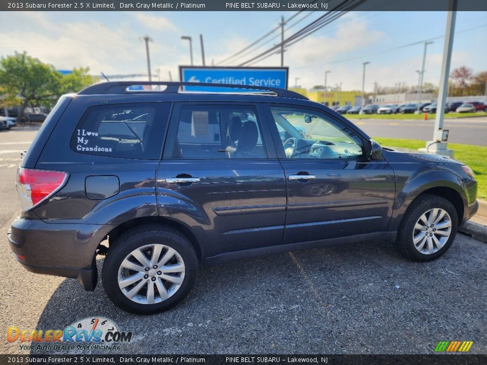 2013 Subaru Forester 2.5 X Limited Dark Gray Metallic / Platinum Photo #4