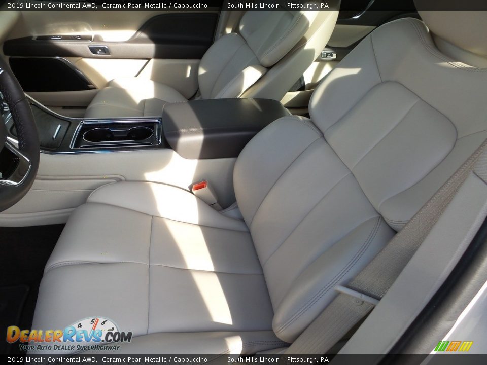 2019 Lincoln Continental AWD Ceramic Pearl Metallic / Cappuccino Photo #15