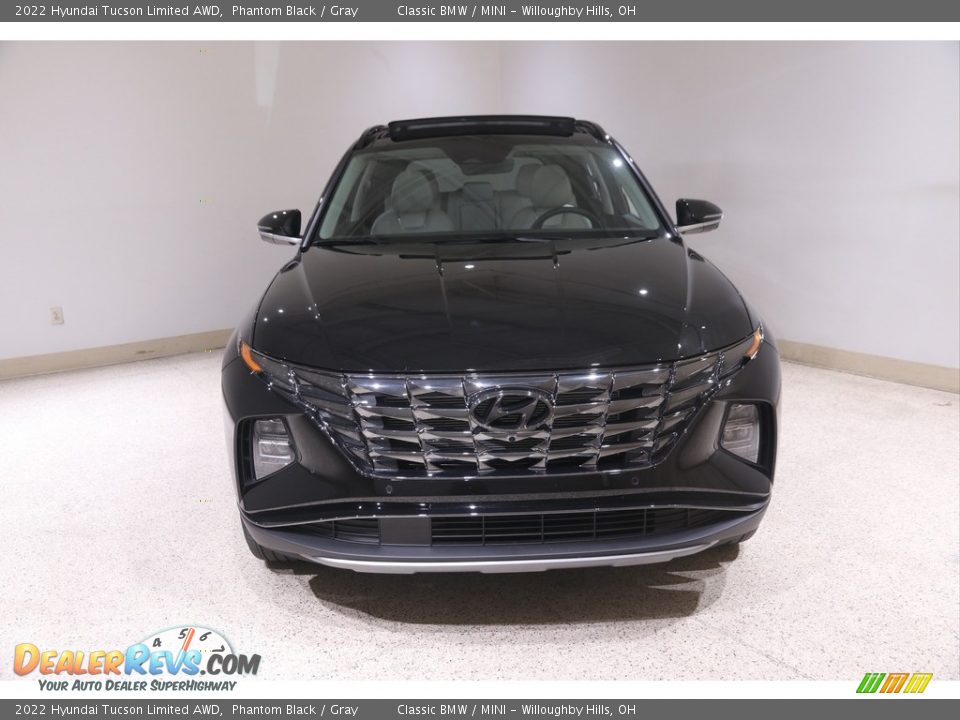 2022 Hyundai Tucson Limited AWD Phantom Black / Gray Photo #2