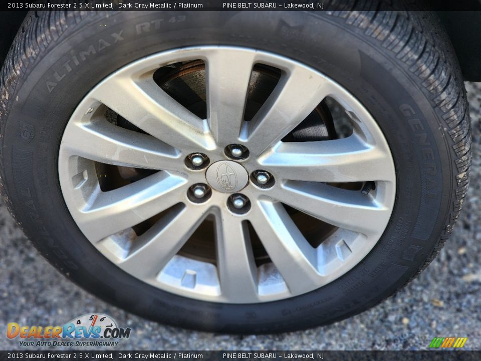 2013 Subaru Forester 2.5 X Limited Dark Gray Metallic / Platinum Photo #9